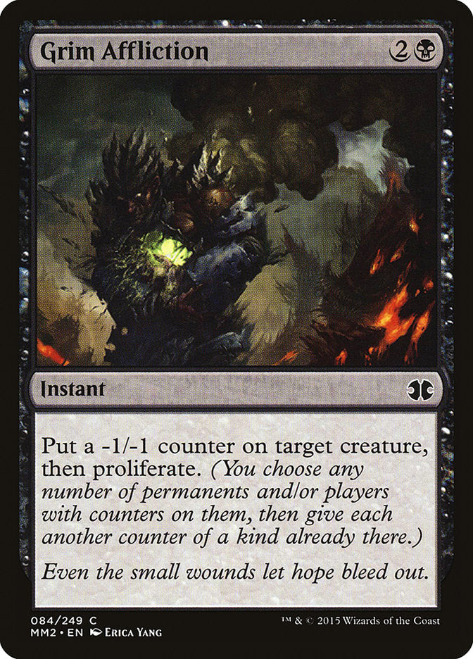 Grim Affliction [Modern Masters 2015] [Foil]