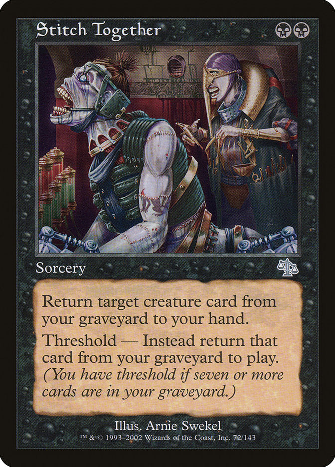 Stitch Together [Judgment] [Foil]
