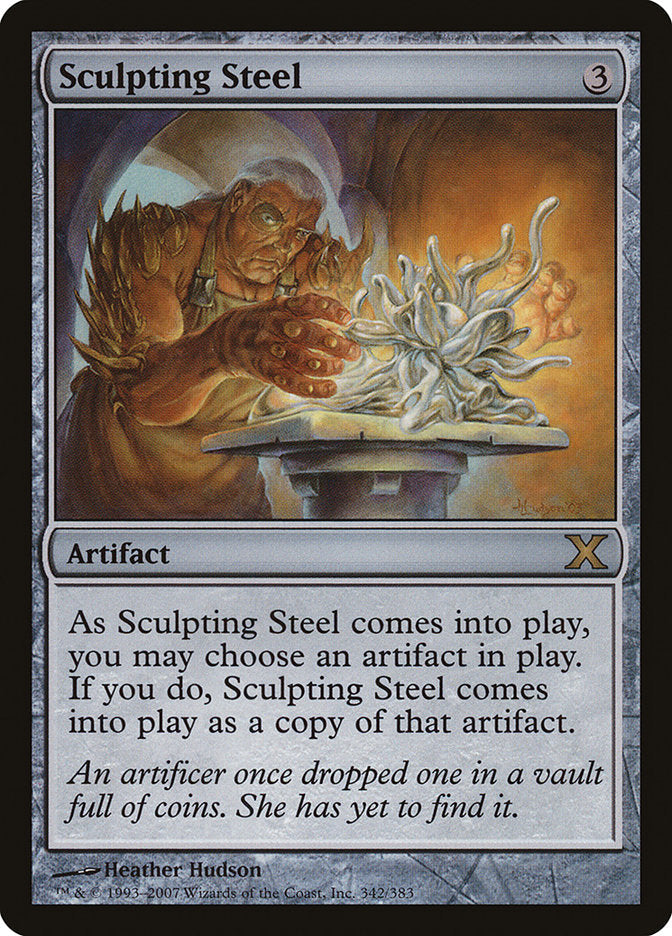 Sculpting Steel [Tenth Edition] [Foil]