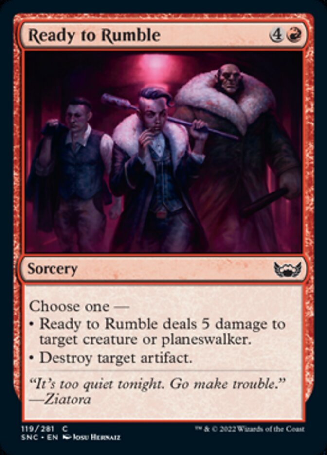 Ready to Rumble [Streets of New Capenna] [Foil]