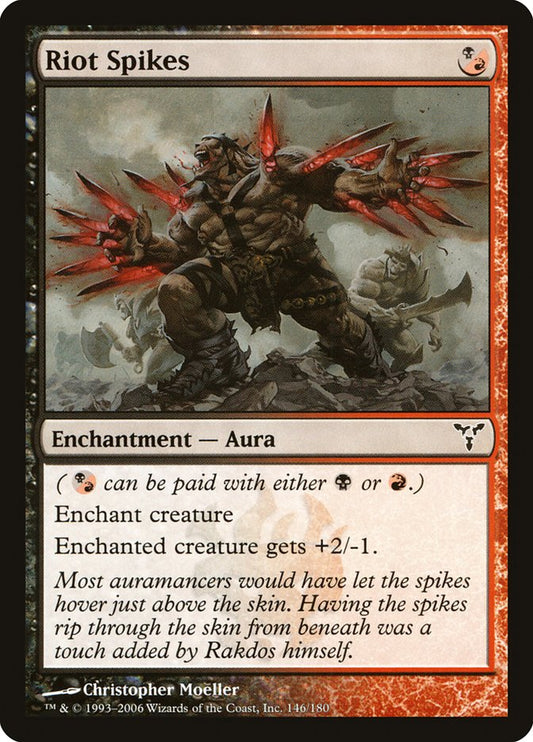 Riot Spikes [Dissension] [Foil]