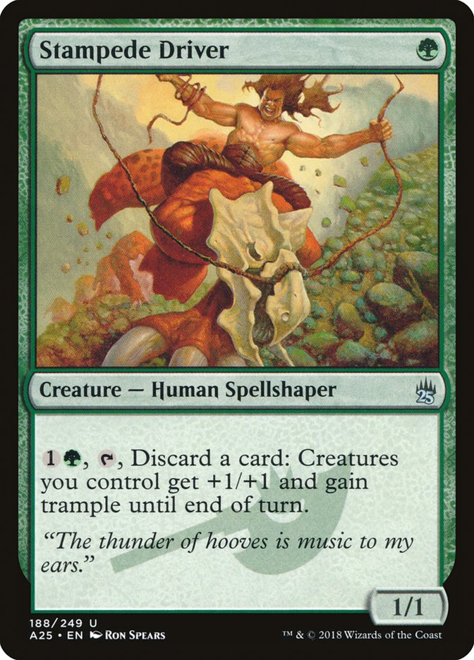 Stampede Driver [Masters 25] [Foil]
