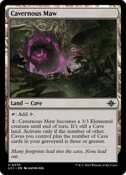 Cavernous Maw [The Lost Caverns of Ixalan] [Foil]