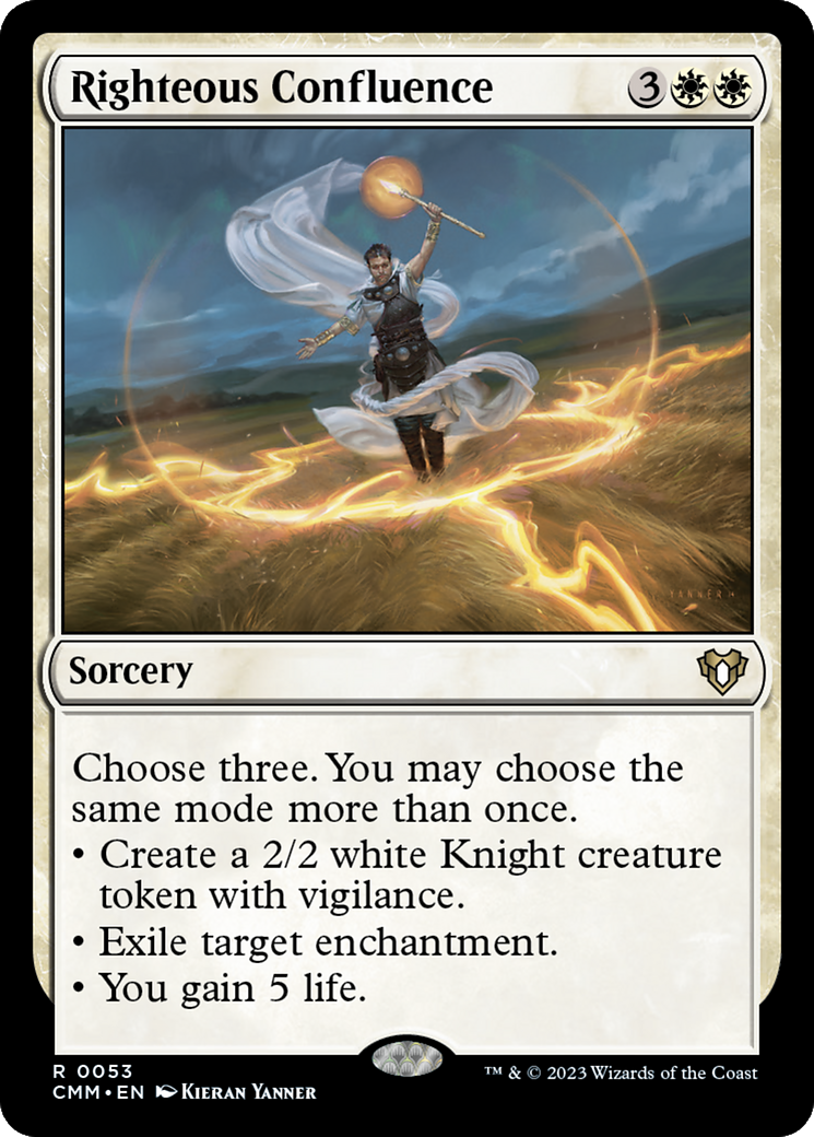 Righteous Confluence [Commander Masters] [Foil]