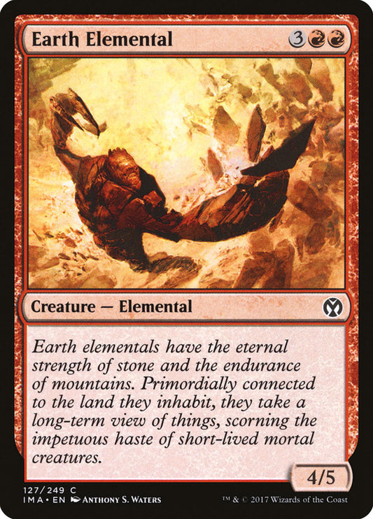 Earth Elemental [Iconic Masters] [Foil]