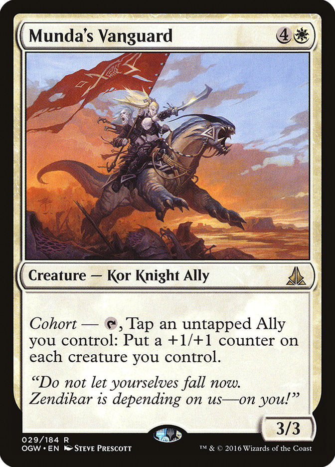 Munda's Vanguard [Oath of the Gatewatch] [Foil]