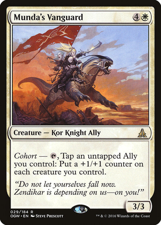 Munda's Vanguard [Oath of the Gatewatch] [Foil]