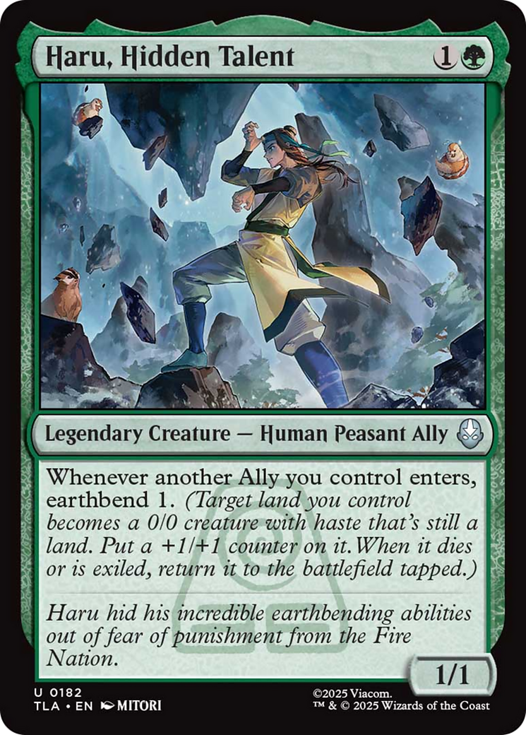 Haru, Hidden Talent [Avatar: The Last Airbender] [Foil]