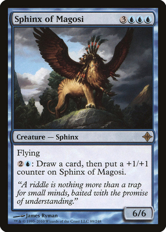 Sphinx of Magosi [Rise of the Eldrazi] [Foil]