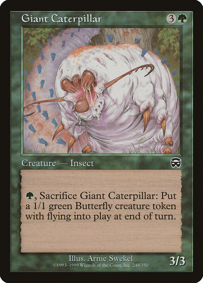 Giant Caterpillar [Mercadian Masques] [Foil]