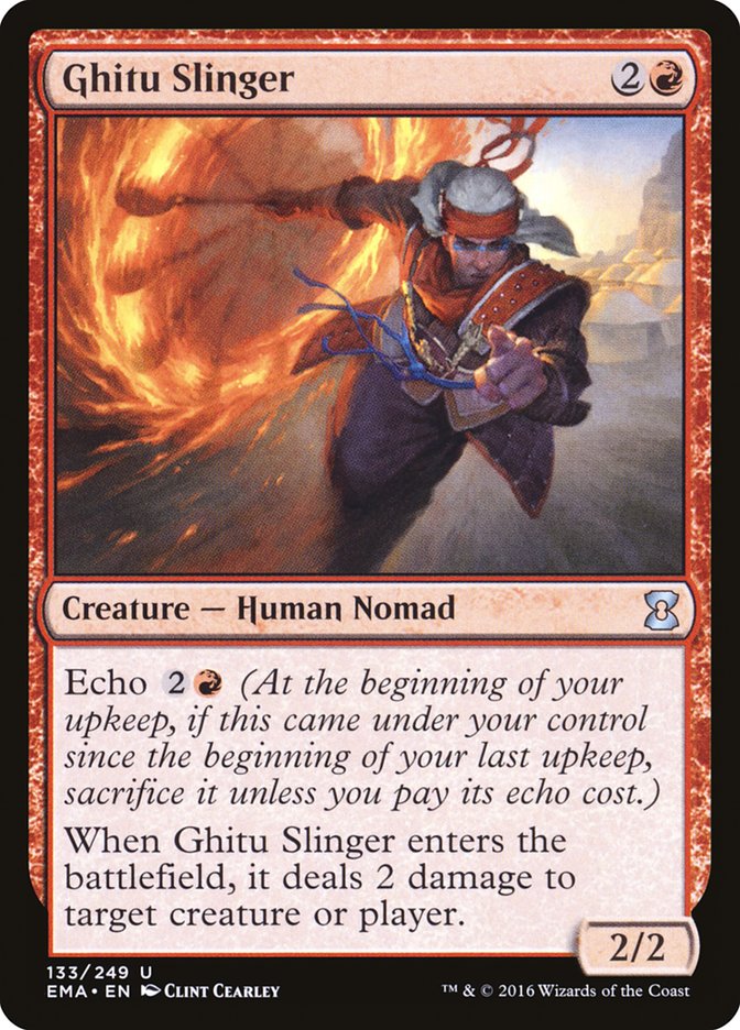 Ghitu Slinger [Eternal Masters] [Foil]