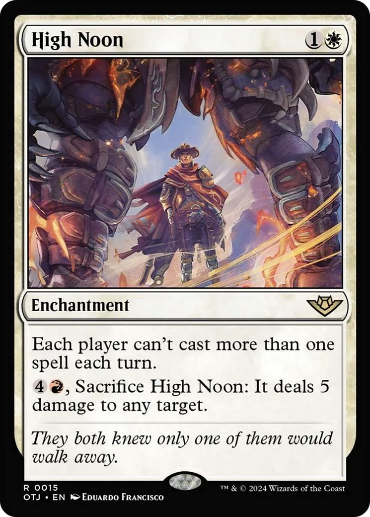 High Noon [Outlaws of Thunder Junction] [Foil]