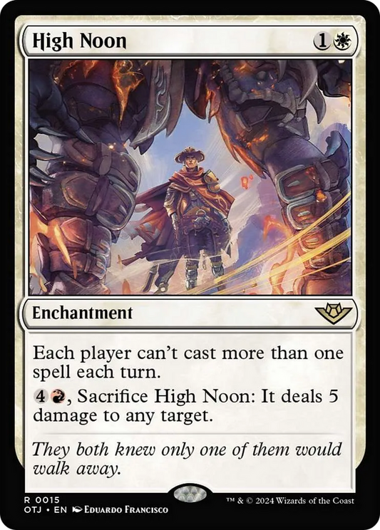 High Noon [Outlaws of Thunder Junction] [Foil]