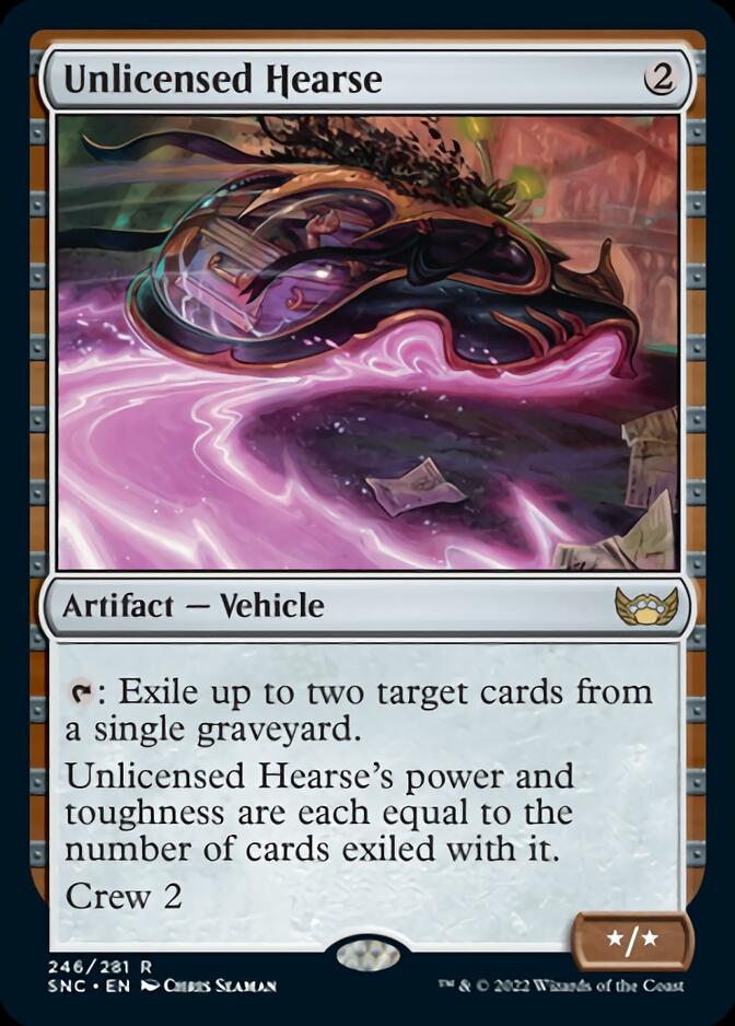Unlicensed Hearse [Streets of New Capenna] [Foil]