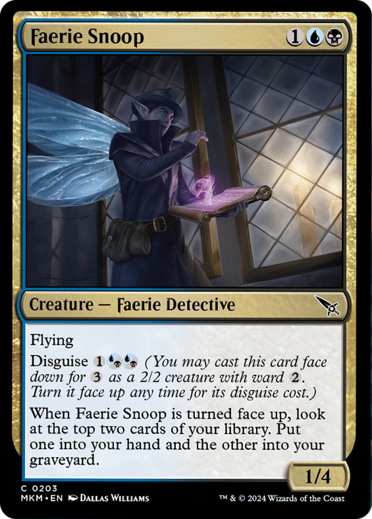 Faerie Snoop [Murders at Karlov Manor] [Foil]