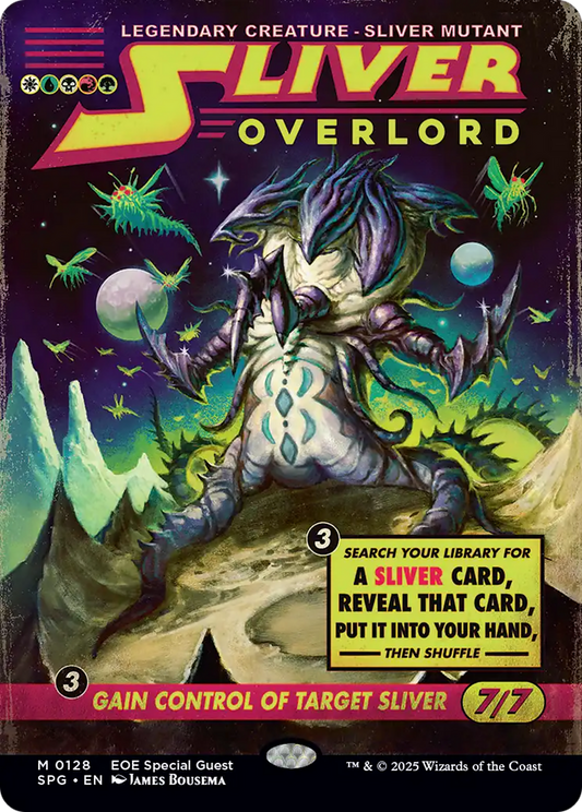 Sliver Overlord (Showcase) [Edge of Eternities Special Guests] [Foil]