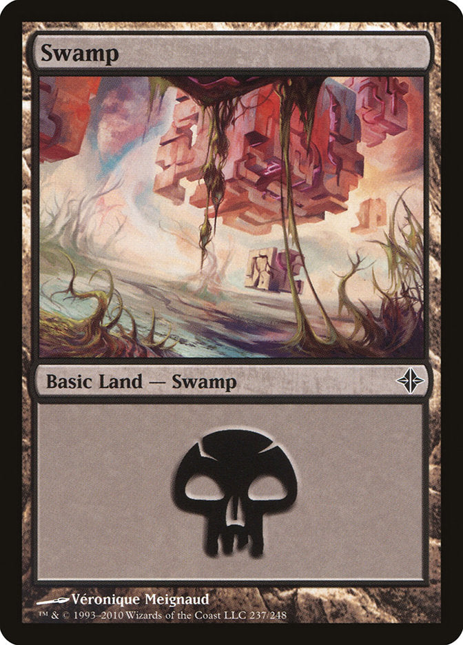 Swamp (237) [Rise of the Eldrazi] [Foil]