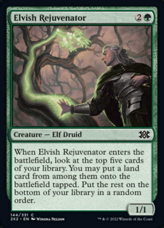 Elvish Rejuvenator [Double Masters 2022] [Foil]