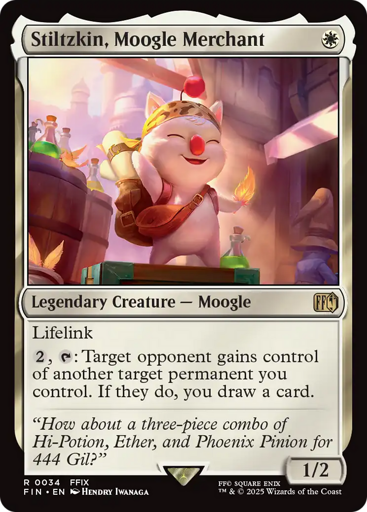 Stiltzkin, Moogle Merchant [FINAL FANTASY] [Foil]