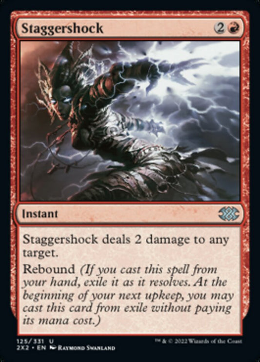 Staggershock [Double Masters 2022] [Foil]
