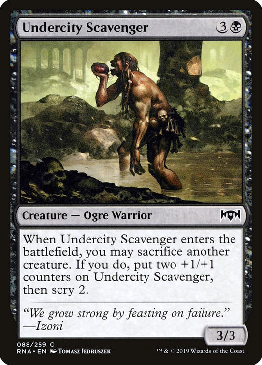 Undercity Scavenger [Ravnica Allegiance] [Foil]