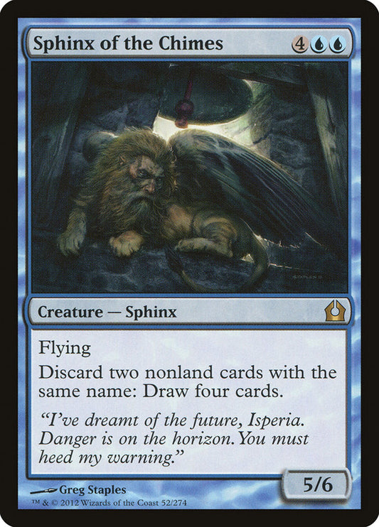 Sphinx of the Chimes [Return to Ravnica] [Foil]