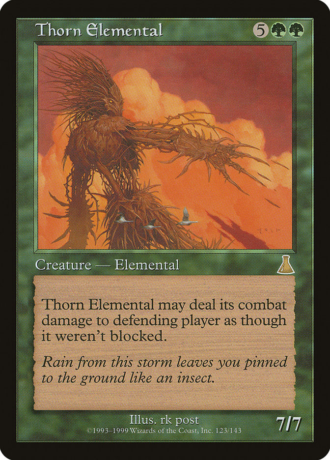 Thorn Elemental [Urza's Destiny] [Foil]