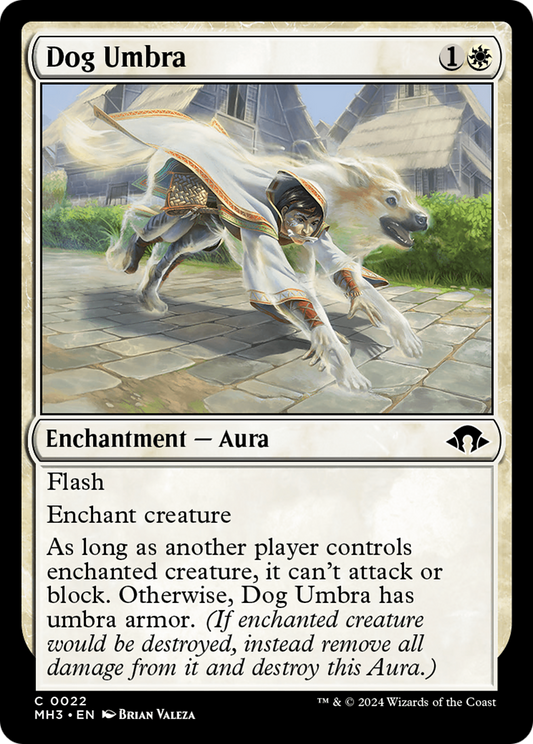 Dog Umbra [Modern Horizons 3] [Foil]