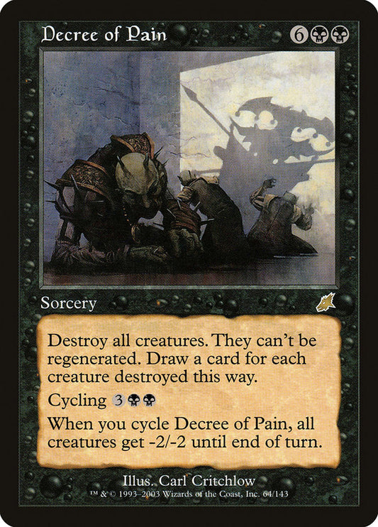 Decree of Pain [Scourge] [Foil]