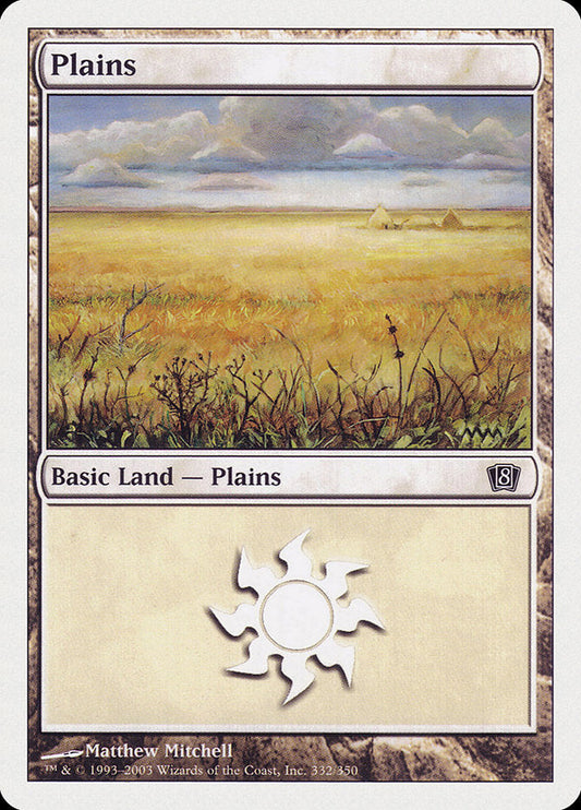 Plains (332) [Eighth Edition] [Foil]