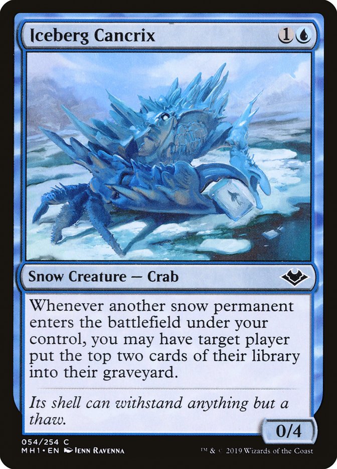 Iceberg Cancrix [Modern Horizons] [Foil]