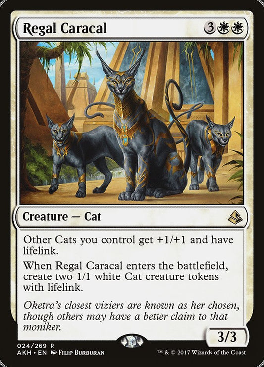 Regal Caracal [Amonkhet] [Foil]