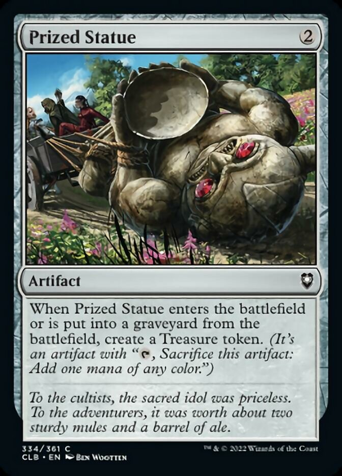 Prized Statue [Commander Legends: Battle for Baldur's Gate] [Foil]
