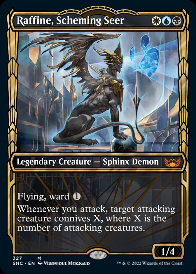 Raffine, Scheming Seer (Showcase Golden Age) [Streets of New Capenna] [Foil]