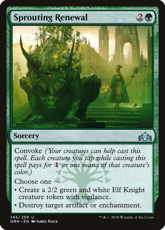 Sprouting Renewal [Guilds of Ravnica] [Foil]