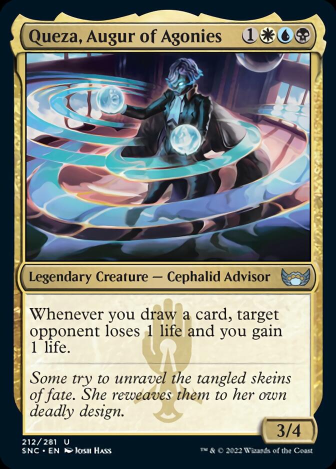 Queza, Augur of Agonies [Streets of New Capenna] [Foil]