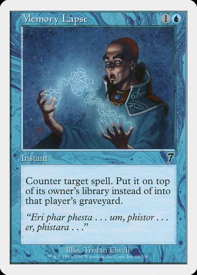 Memory Lapse [Seventh Edition] [Foil]
