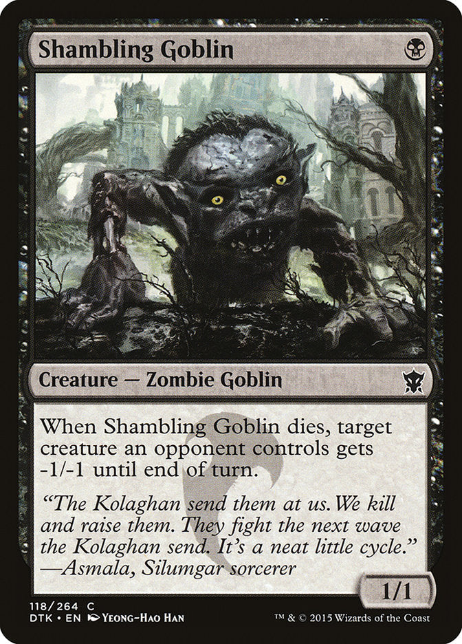 Shambling Goblin [Dragons of Tarkir] [Foil]