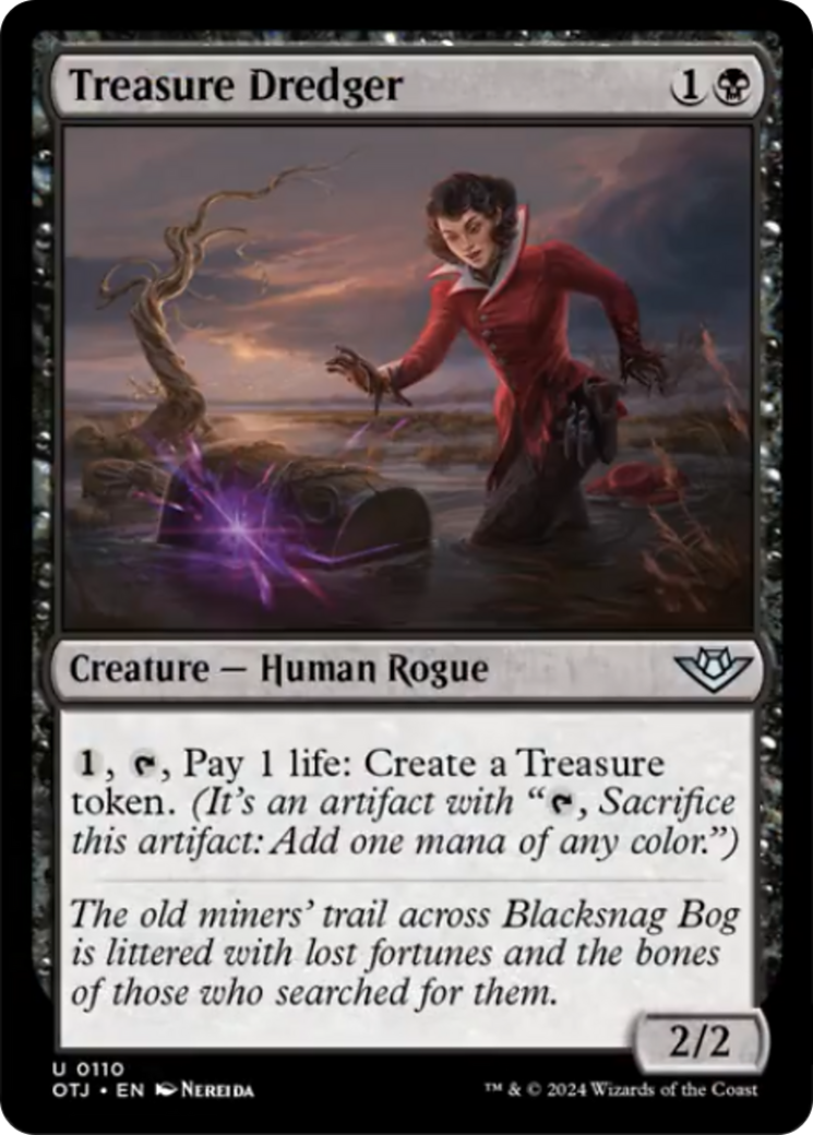 Treasure Dredger [Outlaws of Thunder Junction] [Foil]