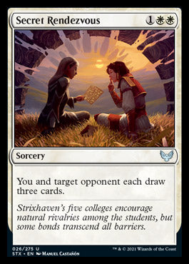 Secret Rendezvous [Strixhaven: School of Mages] [Foil]