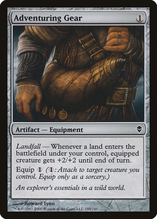 Adventuring Gear [Zendikar] [Foil]