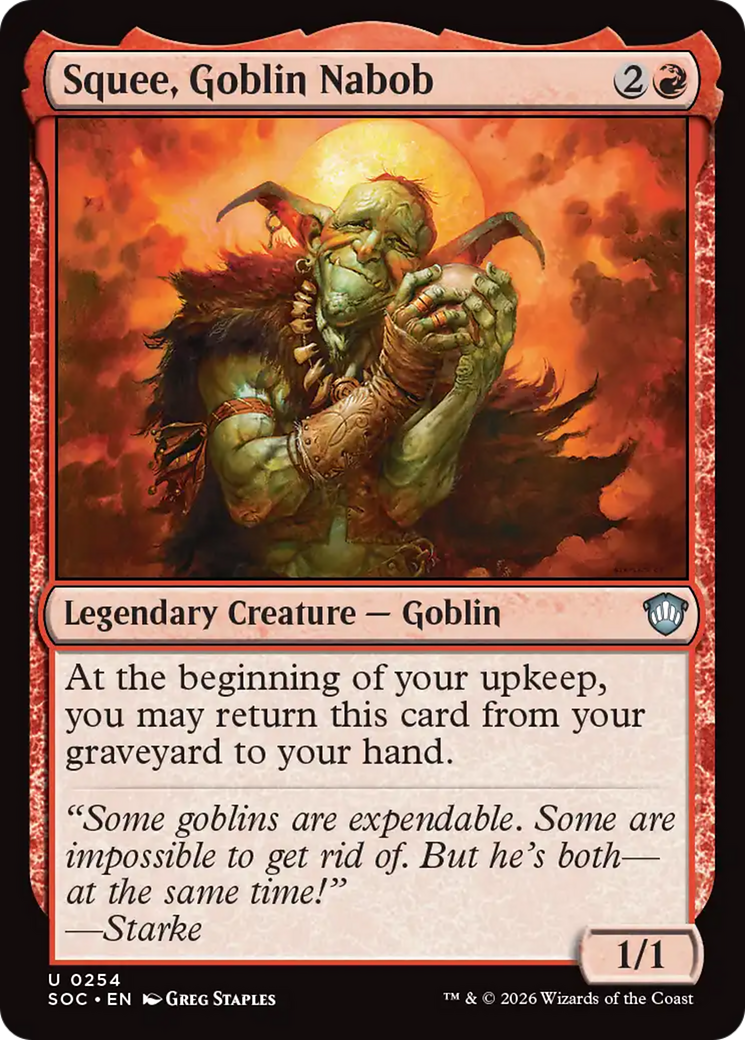Squee, Goblin Nabob [Secrets of Strixhaven Commander] [Foil]