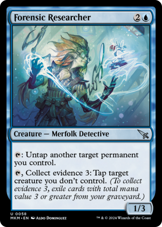 Forensic Researcher [Murders at Karlov Manor] [Foil]