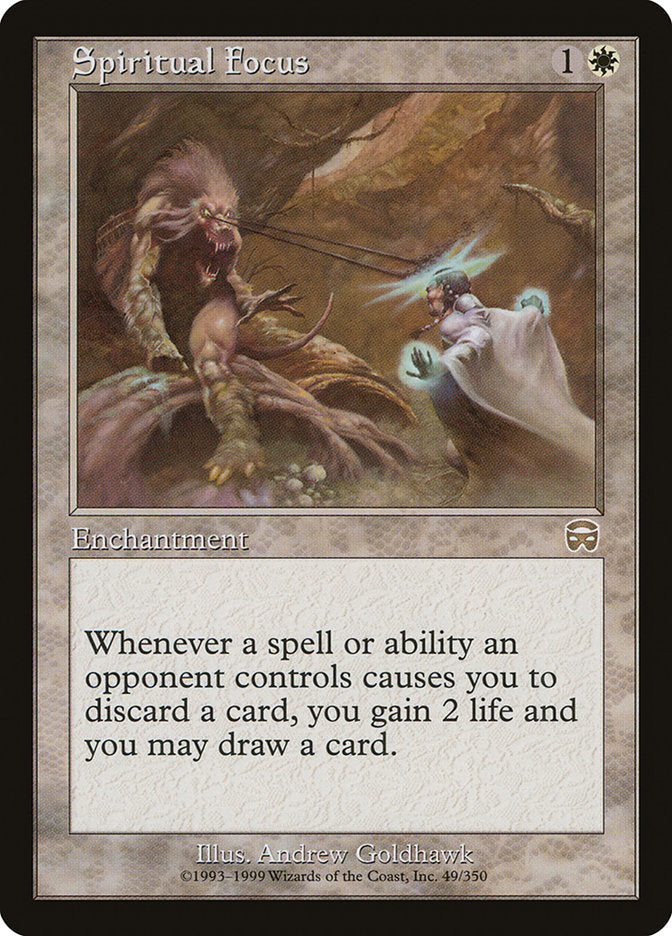 Spiritual Focus [Mercadian Masques] [Foil]