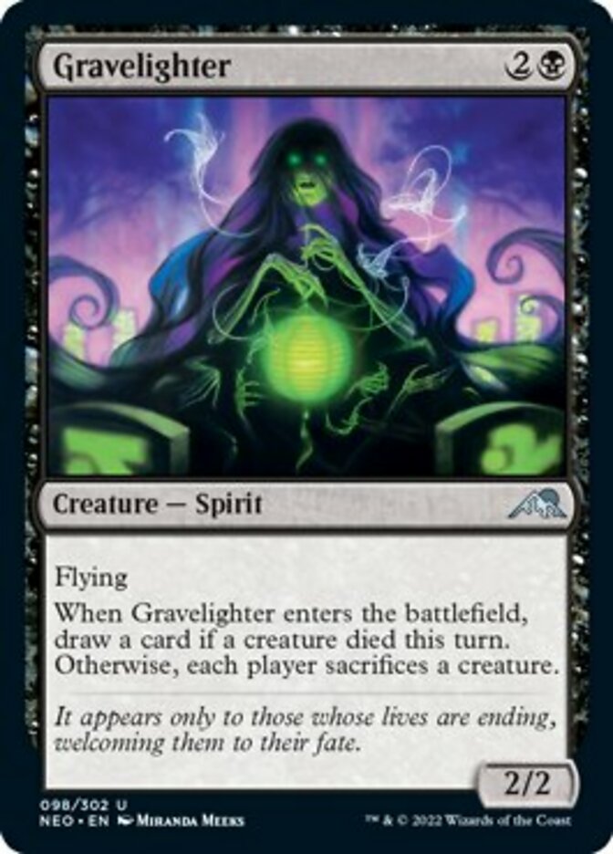 Gravelighter [Kamigawa: Neon Dynasty] [Foil]