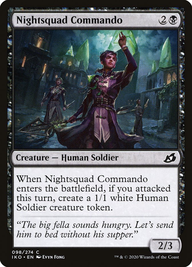 Nightsquad Commando [Ikoria: Lair of Behemoths] [Foil]