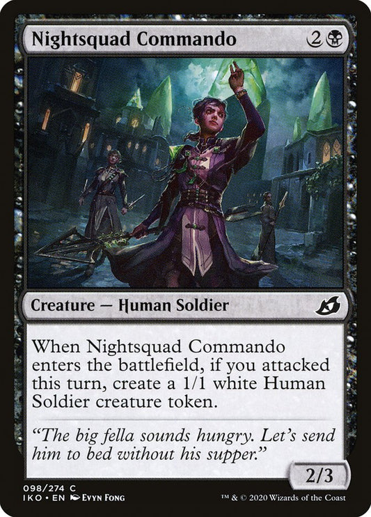 Nightsquad Commando [Ikoria: Lair of Behemoths] [Foil]