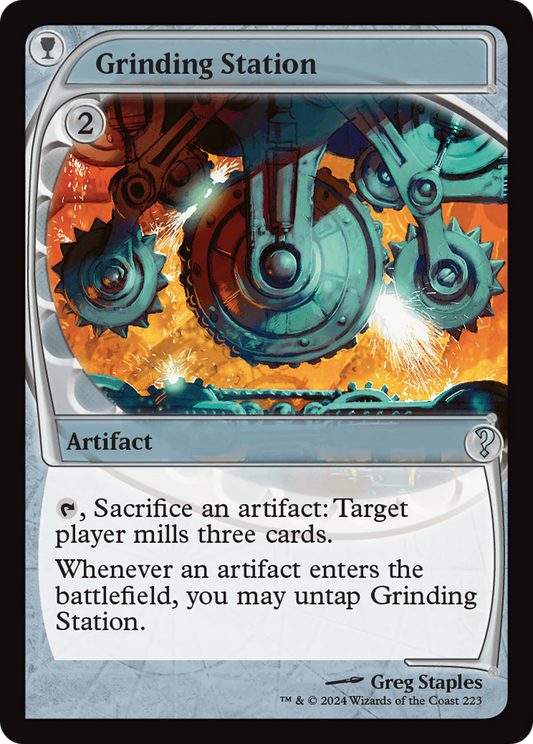Grinding Station (Future Sight) [Mystery Booster 2] [Foil]