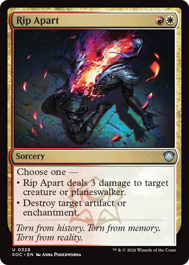 Rip Apart [Secrets of Strixhaven Commander] [Foil]
