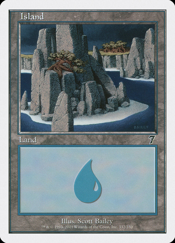 Island (332) [Seventh Edition] [Foil]